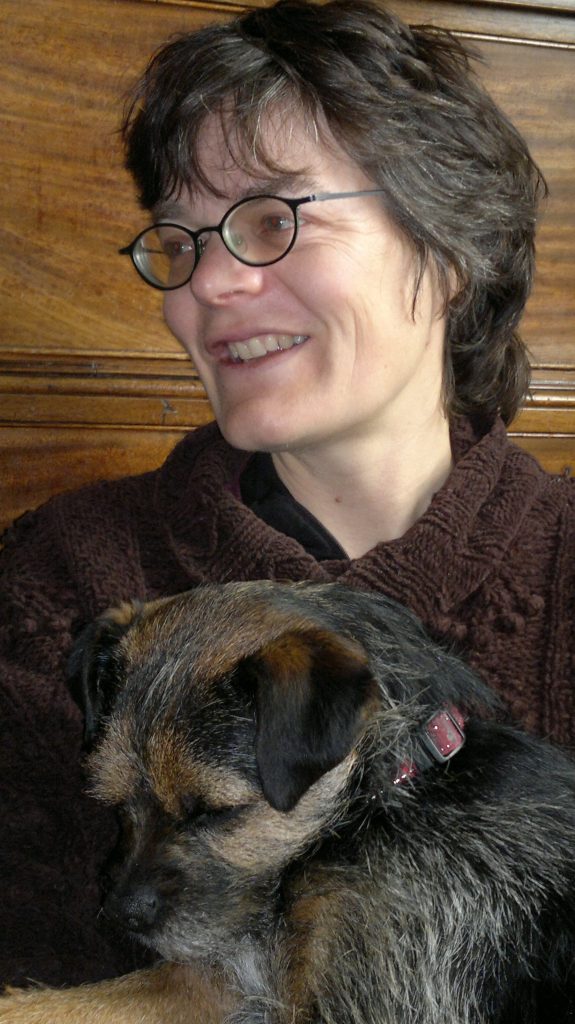 Islingtonfacesblog interviewer: me and the dog.