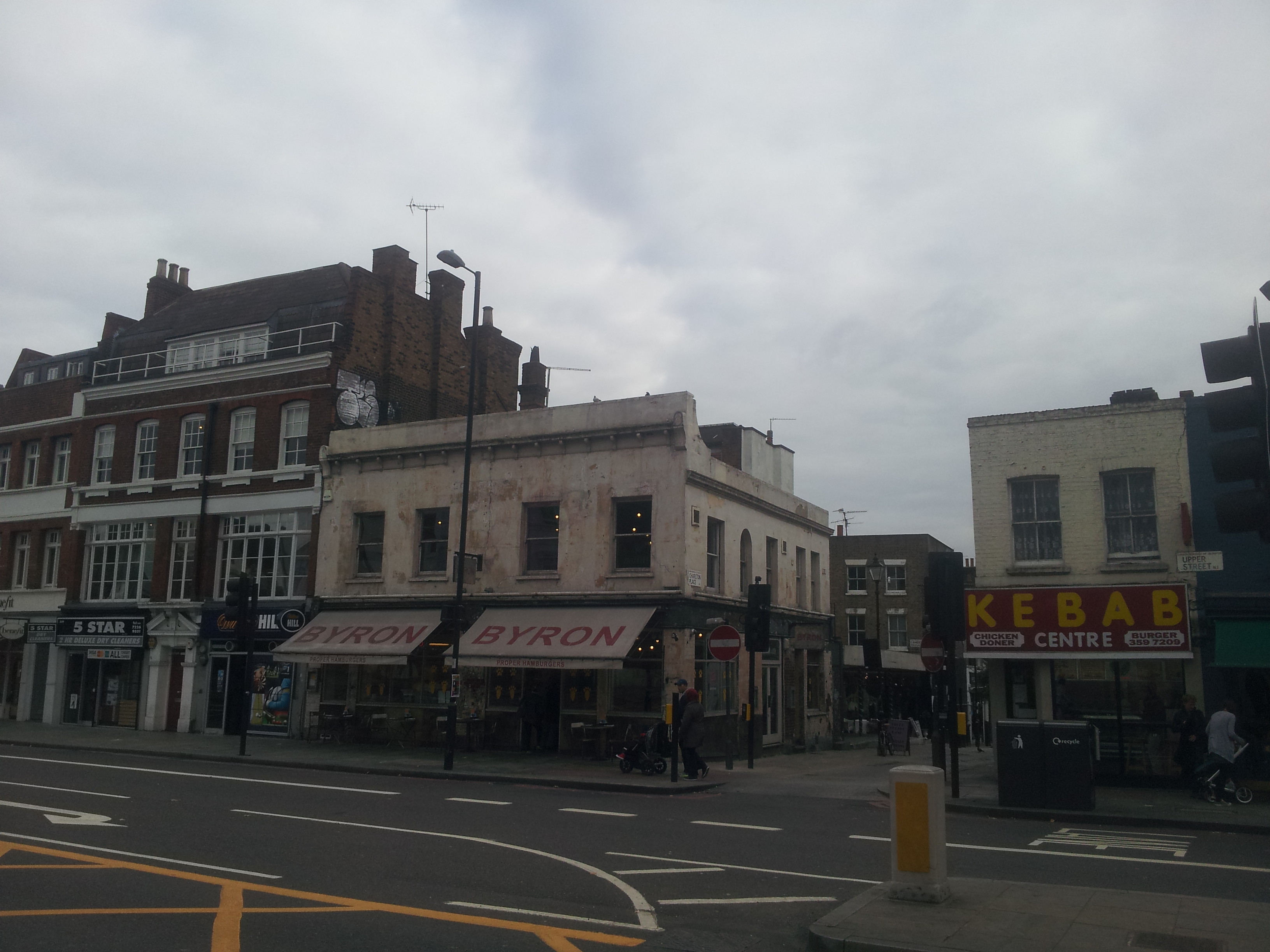 Byron in Upper Street, near the Angel, is a favourite outing for the Smith family.