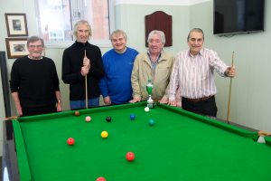 The billiard room in action at St Lukes Community Centre