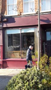 Little Gem is the well named cafe on Corsica Street, just off Highbury Fields. (c) Islington Faces
